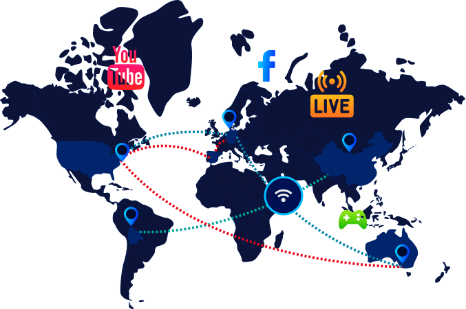 Worldwide Channels Over 22,000+ Worldwide Channels.